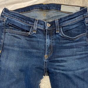 Rag & Bone Women's Dark Blue Skinny Jeans